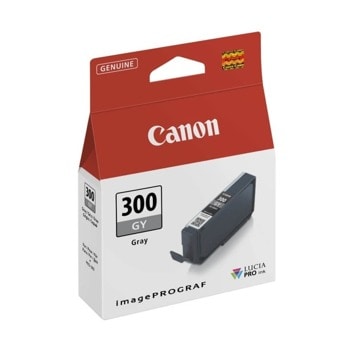 Касета за Canon imagePROGRAF PRO-300, Grey, - 4200C001AA - Canon PRO-300 - Заб.: 236 брой копия, 14 ml капацитет | JAR Computers Касета Canon PFI-300 Grey 4200C001AA