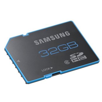 Samsung 32GB SD Card Standart Class6, Up to 24MB/S