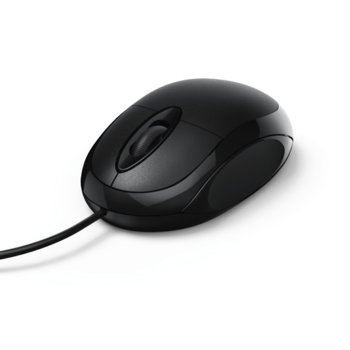 Мишка Hama MC-100, оптична(1000 dpi), 3 бутона, USB, черна | JAR Computers Hama MC-100 182600