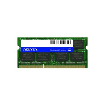 Памет 8GB DDR3L 1600MT/s SO-Dimm, A-Data Premier Series | JAR Computers 8GB AData DDR3L 1600MHz SO-Dimm