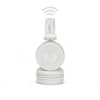 Слушалки Fresh n Rebel Caps Cloud Grey, Bluetooth, микрофон, бели | JAR Computers Fresh n Rebel Caps Wireless Cloud Grey