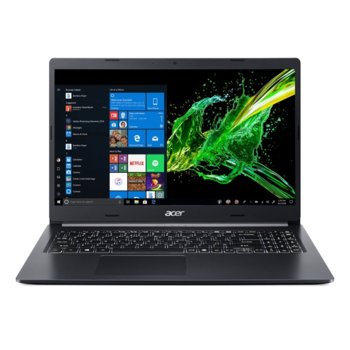 Лаптоп Acer Aspire 5 A515-54G-74SZ (NX.HN0EX.005), четириядрен Comet Lake Intel Core i7-10510U 1.8/4.9 GHz, 15.6" (39.62 cm) Full HD IPS Anti-Glare Display & GF MX250 2GB, (HDMI), 8GB DDR4, 1TB HDD, 1x USB-C, Linux | JAR Computers Acer Aspire 5 A515-54G-74SZ