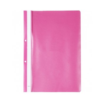 PVC папка Lux, перфорация, розова, A4 | JAR Computers Папка PVC перфорация Lux розова