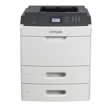 Lexmark MS810dtn, лазерен принтер, 600x600dpi, 52стр/мин, USB, 1г. | JAR Computers Lexmark MS810dtn A4 Monochrome Laser Printer