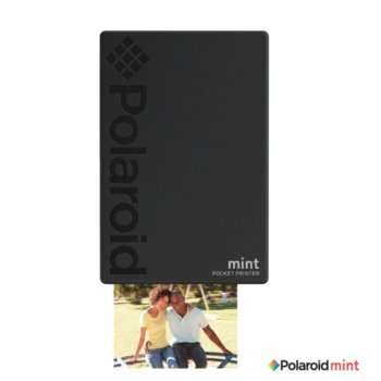 Принтер Polaroid Mint Printer Black POLMP02B