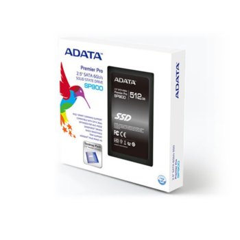 Памет SSD 512GB A-Data Premier Pro SP900, SATA 6Gb/s 2.5"(6.35 cm), 3г. | JAR Computers A-Data SP900 512G SSD