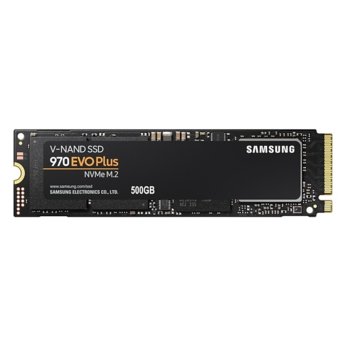 Памет SSD 500GB Samsung 970 EVO Plus, NVMe, M.2 (2280), скорост на четене 3500 MB/s, скорост на запис 3300 MB/s image
