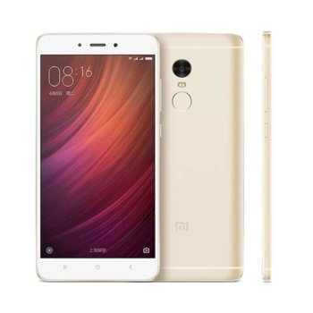 Xiaomi Redmi Note 4(златист), поддържа 2 sim карти, 5.5" (13.97 cm) Full HD IPS LCD дисплей, осемядрен Snapdragon 625 2GHz, 4GB RAM, 64GB Flash памет(+microSD слот), 13 & 5.0 Mpix camera, Android, 165g | JAR Computers Xiaomi Redmi Note 4 Gold MZB5686EU