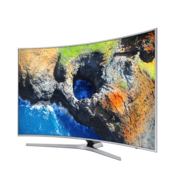 Телевизор SAMSUNG UE 55 MU 6502 UXXH, 55" (139.7 cm) Curved 4K Ultra HD Smart LED TV, DVB-T2/C/S2, Wi-Fi, LAN, 3x HDMI, 2x USB | JAR Computers Телевизор SAMSUNG UE 55 MU 6502 UXXH