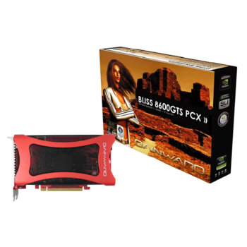 Видео карта GF 8600GTS, 256MB Gainward PCI-E, DDR3, 2xDVI, TV Out | JAR Computers GF 8600GTS