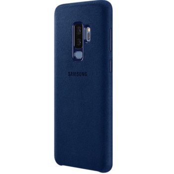 Samsung Galaxy S9 + Alcantara Cover Blue