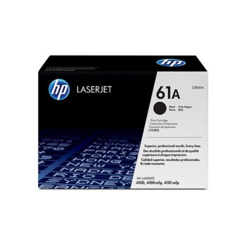 КАСЕТА ЗА HP LASER JET 4100 Series - P№ C8061A - заб.: 6000k | JAR Computers КАСЕТА ЗА HP LASER JET 4100 Series
