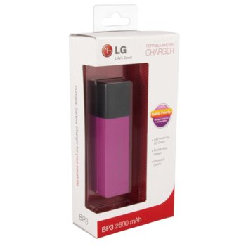 LG Portable Battery Charger BP3 2600 mAh 23979
