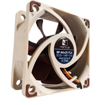 Вентилатор 60mm, Noctua NF-A6x25 FLX, 3000rpm | JAR Computers Вентилатор Noctua NF-A6x25 FLX