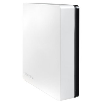 Твърд диск 2TB Toshiba STOR.E Canvio, бял, 3.5" (8.89cm), външен, USB3.0, 2г. гаранция | JAR Computers 2TB Toshiba STOR.E Canvio White-Black USB3.0