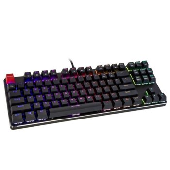 Клавиатура Glorious RGB GMMK TKL Gateron Brown US, механична, подсветка, черна, USB | JAR Computers Glorious RGB GMMK TKL Gateron Brown US