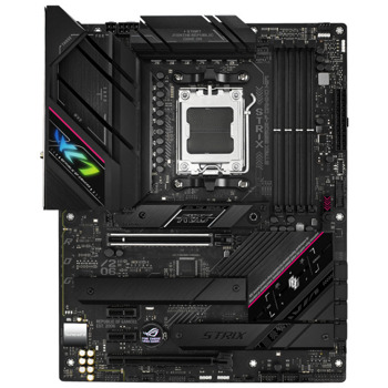 Дънна платка Asus ROG STRIX B650E-F GAMING WIFI, B650, AM5, DDR5, PCI-E 4.0, (DP&HDMI), 4x SATA 6Gb/s, 3x M.2, 1x USB 3.2 Gen2 Type-C, Wi-Fi, Bluetooth, ATX | JAR Computers Asus ROG STRIX B650E-F GAMING WIFI 90MB1BQ0-M0EAY0