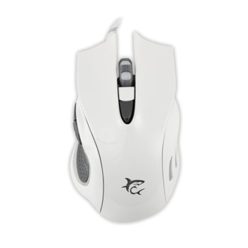 Мишка SBOX White Shark Hercules, оптична (4800dpi), USB, бяла, подсветка, гейминг | JAR Computers SBOX White Shark Hercules (GM-1605W) White