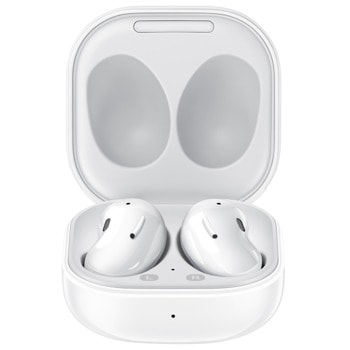 Слушалки Samsung Galaxy Buds Live SM-R180, безжични, микрофон, ANC, до 6 часа време на работа, Bluetooth, бели | JAR Computers Samsung Galaxy Buds Live SM-R180 Mystic White