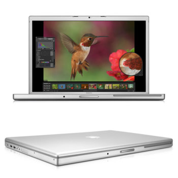 Лаптоп Apple MacBook Pro mb766 / z0g6000jp/bg 17" 1680x1050 +Camera, GeForce 8600GT, Core2Duo 2.5GHz 2x2GB 320GB DVDRW Lan1000 802.11n Bluetooth, 1г. гаранция | JAR Computers Apple MacBook Pro mb766 / z0g6000jp/bg 17" 1680x…
