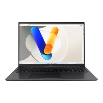 Лаптоп Asus Vivobook 16 X1605VA-SH2222W(90NB10N3-M02PB0), четиринадесетядрен Intel Core i9-13900H 2.6/5.4GHz, 16"(40.64cm)WUXGA Glossy Display, 16GB DDR4, 1TB SSD NVMe, 2x USB 3.2 Gen 1 Type-A, Windows 11 Home, 1.88kg | JAR Computers Лаптоп Asus X1605VA-SH2222W(90NB10N3-M02PB0)