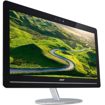 Настолен компютър с 23.8" сензорен мулти-тъч Full HD Display Acer Aspire U5-710 (DQ.B1KEX.005), четири-ядрен Skylake Intel Core i7-6700T 2.8/3.6GHz, GeForce 940M 2GB, 8GB DDR4 RAM, 1TB HDD & 256GB SSD, 4x USB 3.0, клавиатура и мишка, Windows 10 | JAR Computers Acer Aspire U5-710 DQ.B1KEX.005