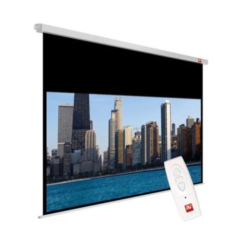 Екран Avtek Video Electric 300P, електрически за стена или таван, Matt White, 3000 x 2275 мм, 143", 4:3 | JAR Computers Avtek Video Electric 300P