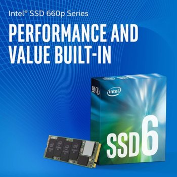 Intel 665p Series 1.0TB, M.2 80mm PCIe 3.0 x4