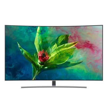 Телевизор Samsung 55Q8CN, 55" (139.7 cm) UHD/4K QLED CURVED SMART TV, DVB-T2CS2 x2, Wi-Fi, LAN, 4x HDMI, 3x USB | JAR Computers Samsung 55Q8CN QE55Q8CNATXXH