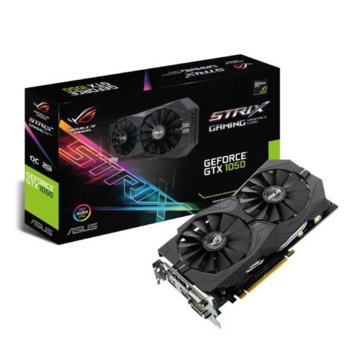 Видеокарта GeForce GTX 1050, 2GB, Asus STRIX GTX1050-O2G-GAMING, PCI-E 3.0, GDDR5, 128 bit, Display Port, HDMI, DVI | JAR Computers Asus STRIX GTX1050-O2G-GAMING