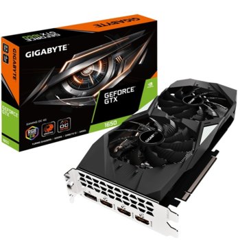 Видео карта nVidia GeForce GTX1650, 4GB, Gigabyte GTX 1650 Gaming OC Edition GV-N1650GAMING OC-4GD, PCI-E 3.0, GDDR5, 128Bit, DP, HDMI | JAR Computers GIGABYTE GTX 1650 Gaming OC GV-N1650 GAMING OC-4GD
