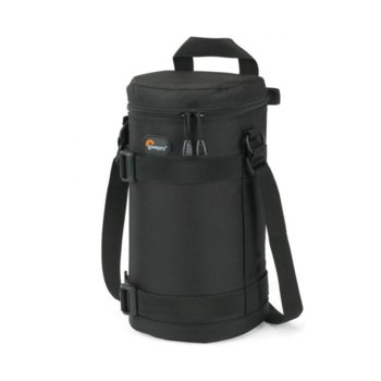 Калъф за обектив Lowepro Lens Case 11 x 26cm, за стандартни обективи близки до 70-200mm f/2.8, черен | JAR Computers Lowepro Lens Case 11 x 26cm