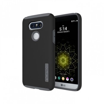 Калъф за LG G5, хибриден, Incipio DualPro LGE-293-BKCH, удароустойчив, черен | JAR Computers Incipio DualPro for LG G5 LGE-293-BKCH black