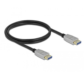 Кабел Delock 80265, от DisplayPort(м) към DisplayPort(м), 1m, черен | JAR Computers Кабел Delock DP м to DP м 80265