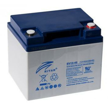 Акумулаторна батерия Ritar Power EV12-45, 12V, 45Ah, AGM, F4(M6)/F11(M6) конектори | JAR Computers Ritar Power EV12-45