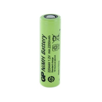 Акумулаторна батерия GP Batteries GP230AAHC, AA, L80-1, 1.2V, 2200mAh, NiMH, 1бр. | JAR Computers GP Batteries GP230AAHC