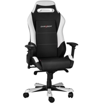 Геймърски стол DXRacer Iron OH/IF11/NW, черен/бял | JAR Computers DXRacer Iron OH/IF11/NW