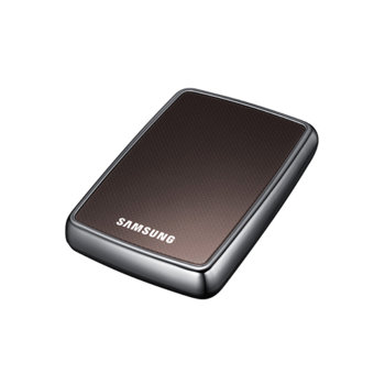 Твърд диск 640GB Samsung, външен, кафяв, 2.5" (6.35 cm), USB 2.0 (+захранване през USB), 3г. | JAR Computers 640GB Samsung кафяв