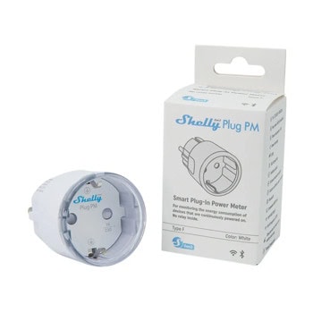 shelly plug pm gen3 white s3pl-30116eu