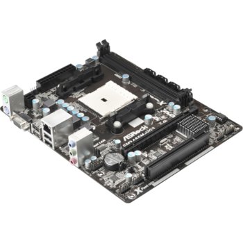 Дънна платка ASRock FM2A55M-VG3+, AMD A55, FM2+ (до 95W), DDR3, PCI-E 3.0 (D-Sub), SB5.1, Lan1000, 4x SATA2 RAID 0,1,10, mATX | JAR Computers ASRock FM2A55M-VG3+