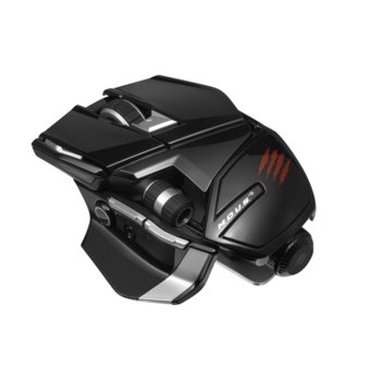 Mad Catz M.O.U.S. 9 Wireless - Matt Black