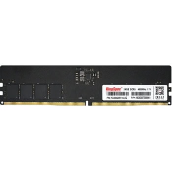 Памет 8GB DDR5 5600MT/s, KingSpec KS5600D5P13508G, 1.35V | JAR Computers KingSpec 8G DDR5 5600 KS5600D5P13508G