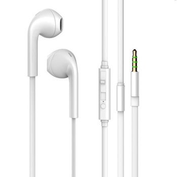 Слушалки Vivanco SMART PRO, микрофон, 97dB / 1mW, бяли | JAR Computers Vivanco SMART PRO слушалки за смартфони, бяли