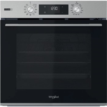 Фурна за вграждане Whirlpool OMSK58RU1SX, клас A+, 71л. обем, 11 програми на готвене, Steam+, Cook3, инокс | JAR Computers Whirlpool OMSK58RU1SX