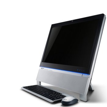 Настолен компютър 23" (58.42 cm) PC Acer AZ5751, FULL HD LED сензорен екран & GeForce GT320 1GB, дву-ядрен Intel® Core™ i3 550 3.2GHz, 3GB DDR3 RAM, 640GB HDD, клавиатура & мишка, Windows 7 Home Premium 64-bit, 2г. гаранция | JAR Computers ALL IN ONE ACER AZ5751