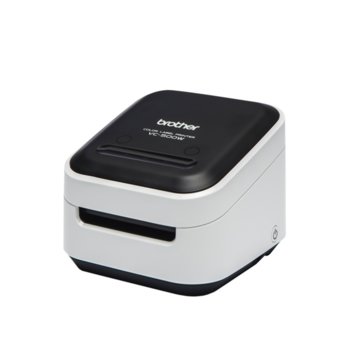 Етикетен принтер Brother VC-500W, 313 dpi, 8 mm в секунда скорост на печат, 50 mm максимална ширина на етикета image