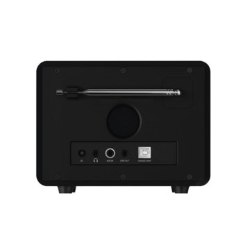 Hama DR1600BT, FM/DAB/DAB+/Bluetooth, Черен