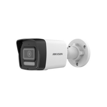 IP камера Hikvision DS-2CD1043G2-LIUF, насочена "bullet" камера, 4Mpix(2560x1440@20fps), 4.0mm обектив, H.265+/H.265/H.264+/H.264, IR осветеност (до 30 метра), външна IP67, 1x RJ45, microSD слот (до 512GB), микрофон и високоговорител | JAR Computers Hikvision DS-2CD1043G2-LIUF