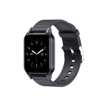 Смарт часовник T96, 33mm, Bluetooth V4.0, IP67, Черен | JAR Computers Смарт часовник T96, 33mm, Bluetooth, IP67