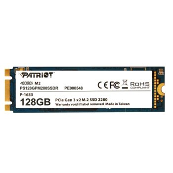 Patriot 128GB M.2 2280 PS128GPM280SSDR